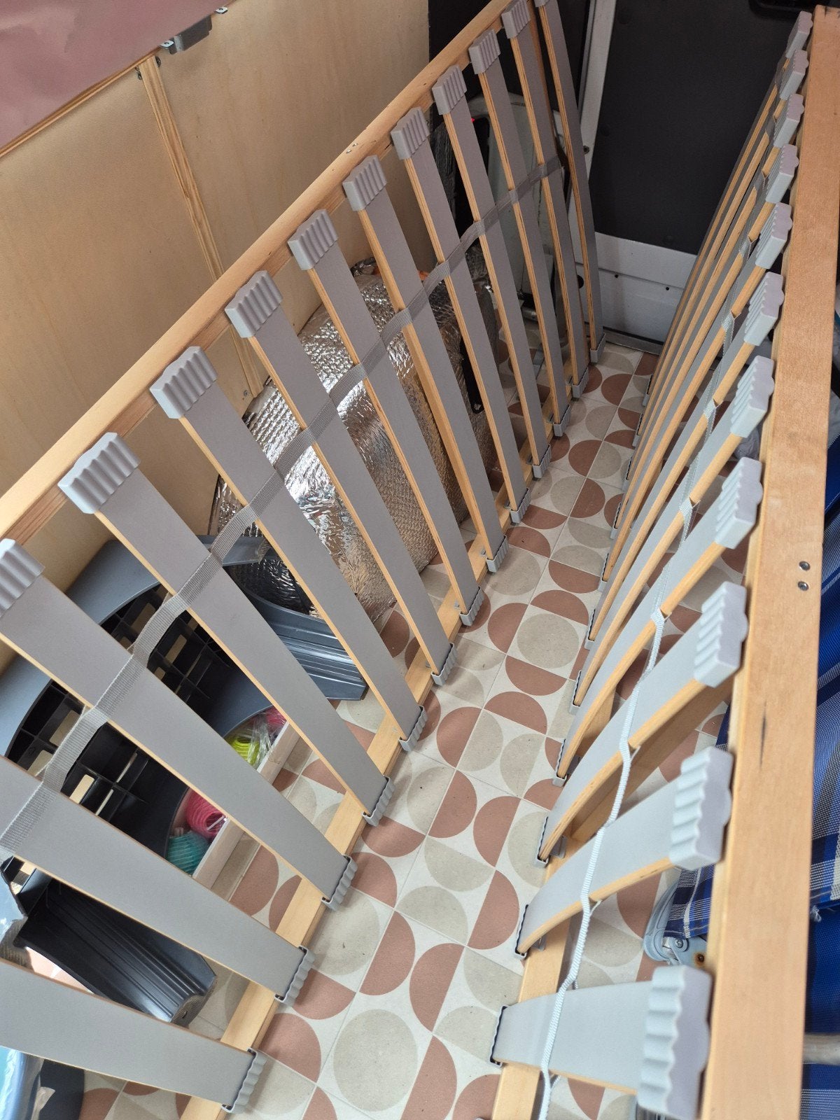 Bedbodems en matras op maat gemaakt, Ophalen