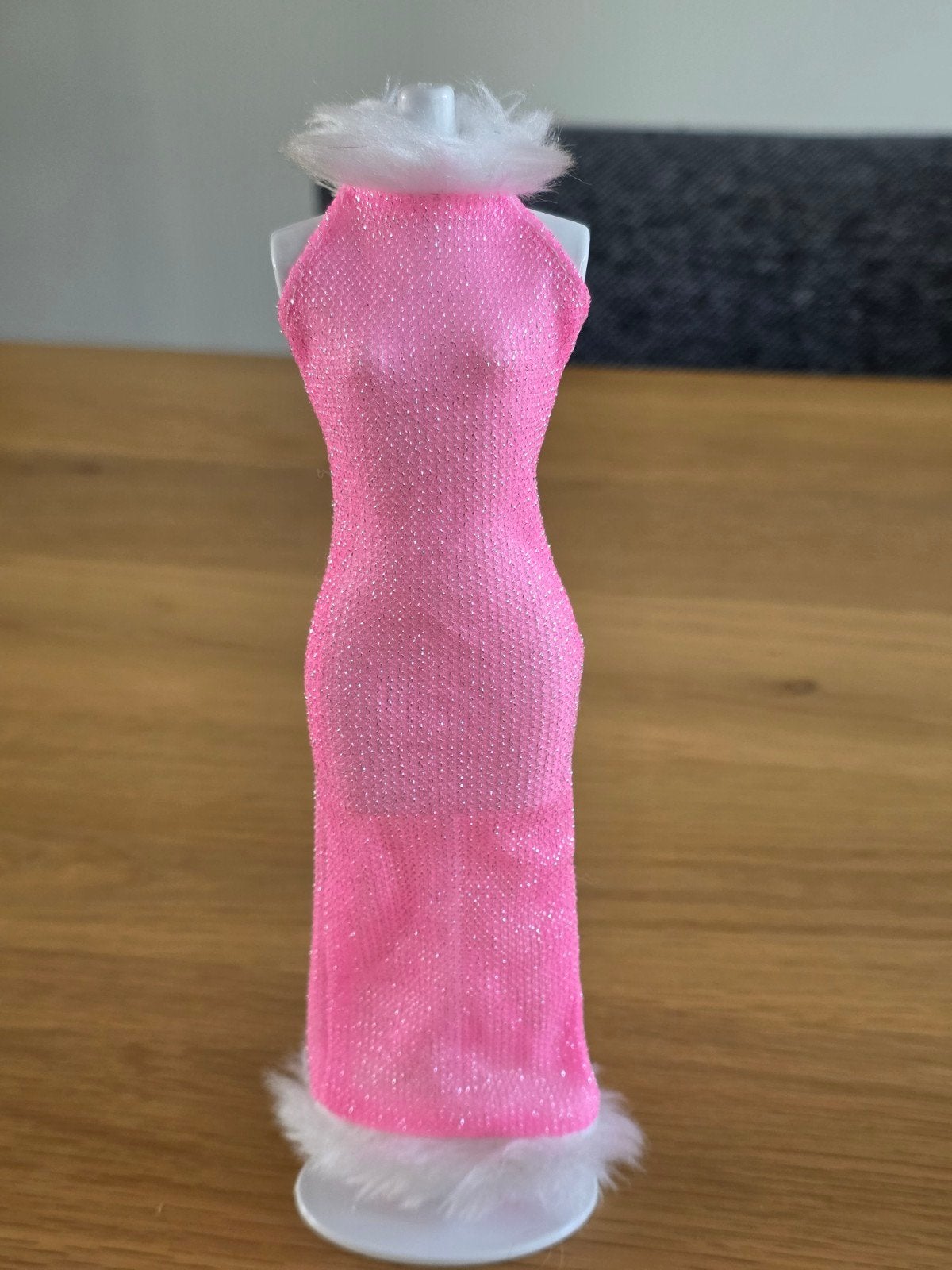 Barbie avondjurk, Ophalen of Verzenden, Gebruikt, Kleertjes
