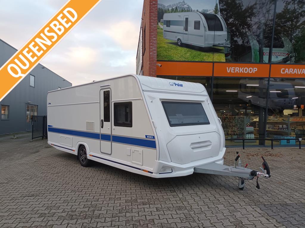 Polar Blueline 620 BQD, Caravans en Kamperen, Caravans, Rondzit, Overige typen, Bedrijf, Polar
