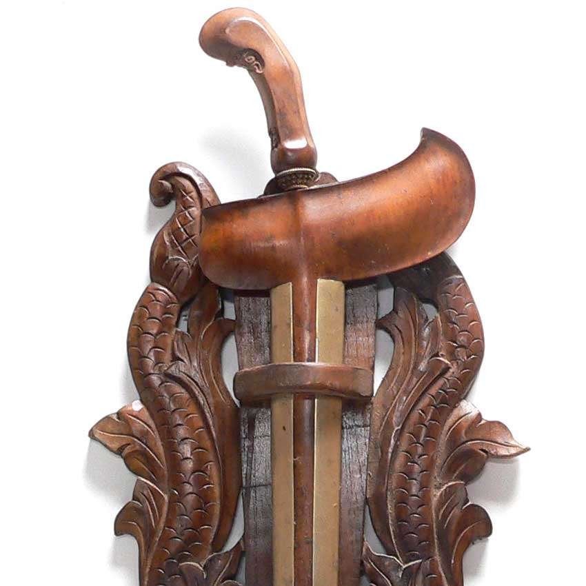 Blawong Keris BX1 Naga draak Kris standaard houder Indonesie, Ophalen of Verzenden