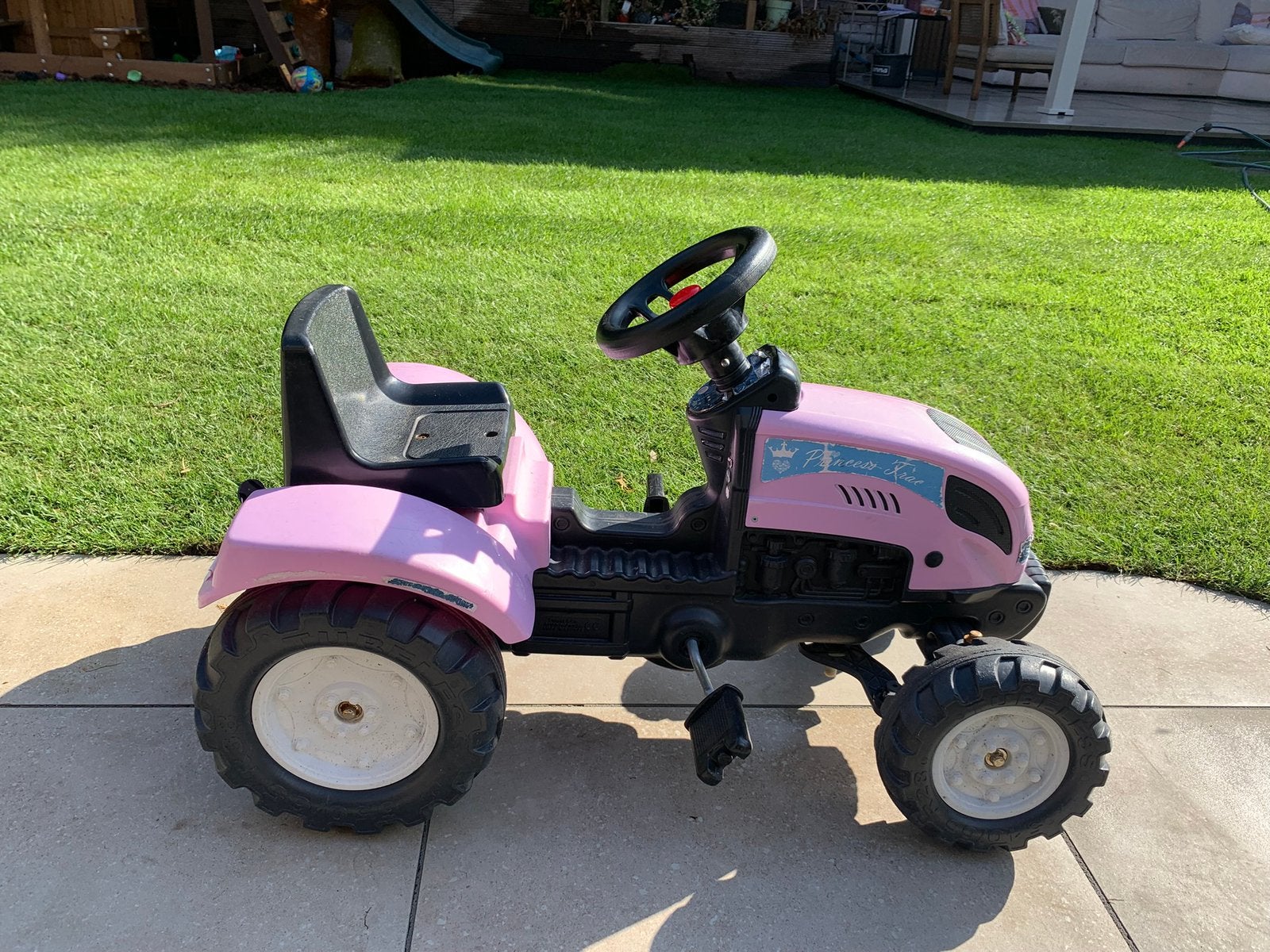 Tractor roze speelgoed kind, Kinderen en Baby's, Ophalen, Zo goed als nieuw, Overige merken