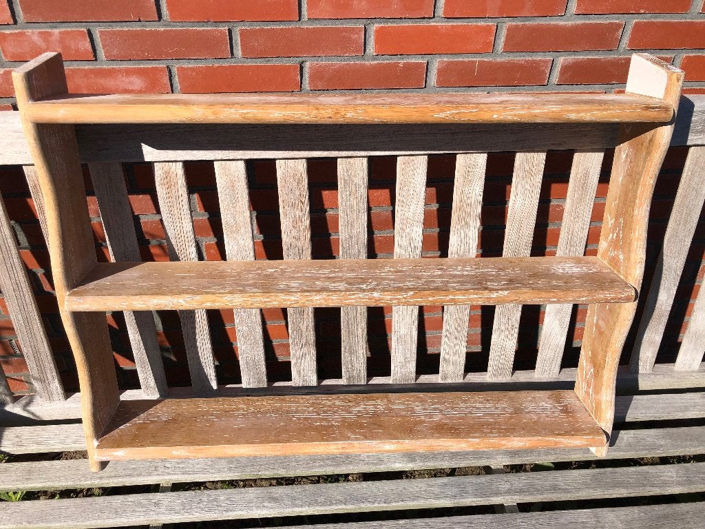 Kruidenrek keukenrekje eiken, Ophalen, Bordenrek, Hout, Zo goed als nieuw