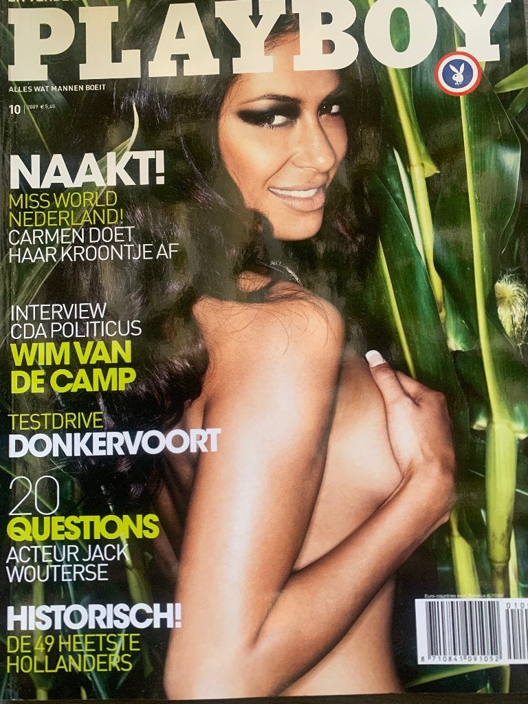 Playboy nr 10 uit 2009, Ophalen of Verzenden, 1980 tot heden, Tijdschrift
