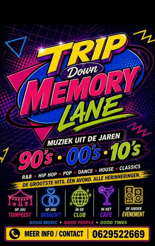 DJ gezocht, DJ huren 90, 00, 10, Solo-artiest