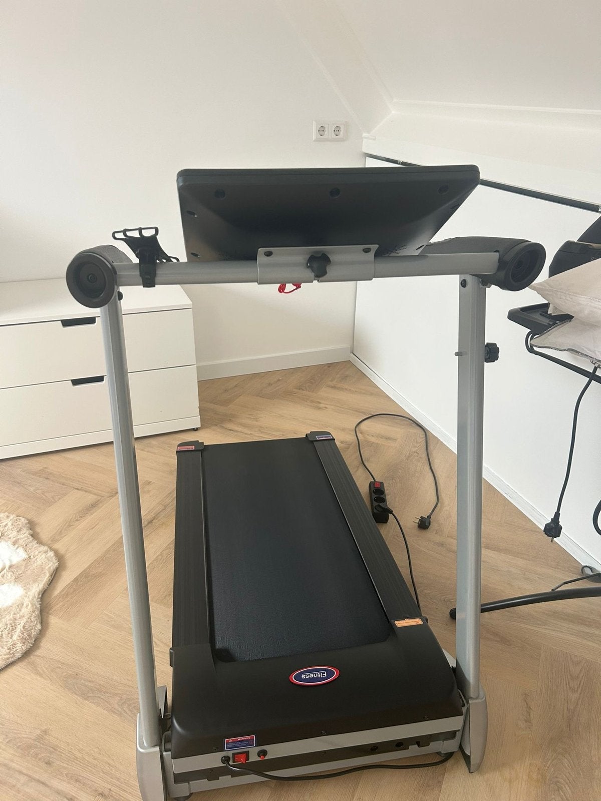 Opvouwbare loopband met Bluetooth en LCD-scherm, Ophalen, Nieuw, Metaal, Loopband
