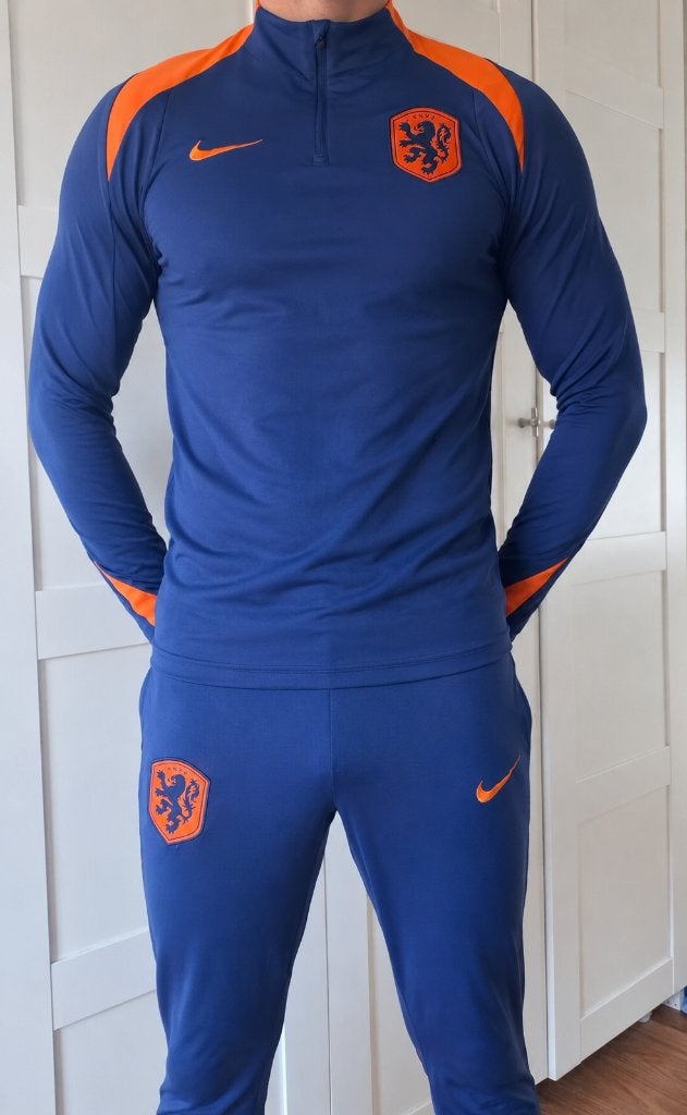KNVB Nike Trainingspak - Maat S, Kleding | Heren, Sportkleding, Nike, Voetbal, Gedragen, Maat 46 (S) of kleiner