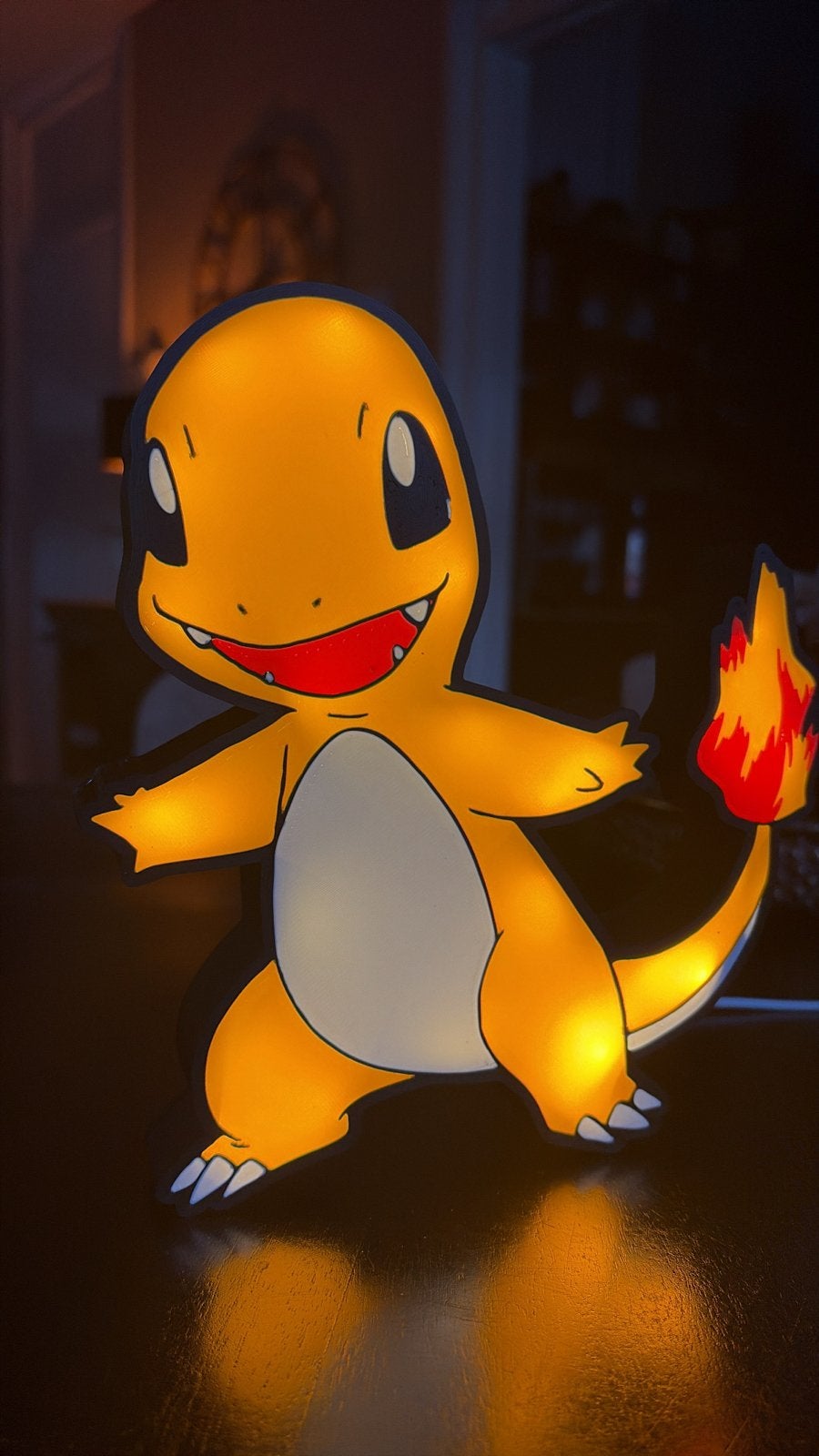 Pokemon Charmander LED lamp - Sfeervolle verlichting, Ophalen of Verzenden, Nieuw