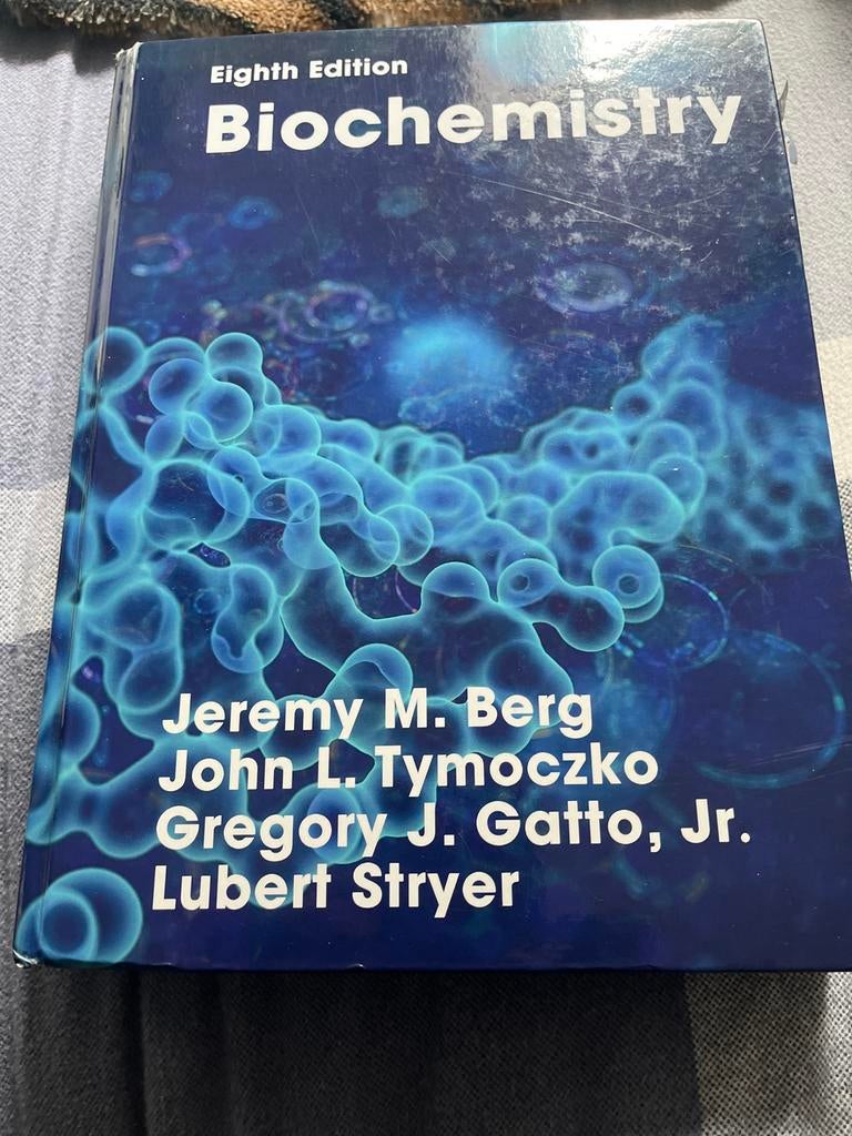 Biochemistry - Achtste Editie - Berg, Tymoczko, Gatto, Strye, Boeken, Ophalen, Beta, Gelezen, WO