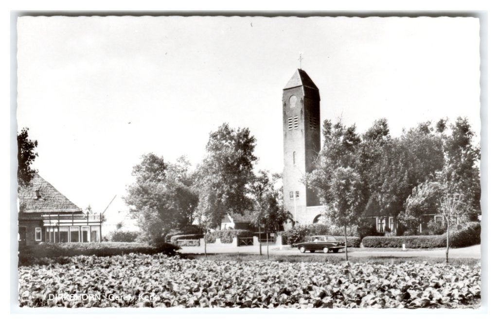 Dirkshorn, Geref. Kerk, Verzamelen, Ophalen of Verzenden, 1960 tot 1980, Ongelopen, Noord-Holland