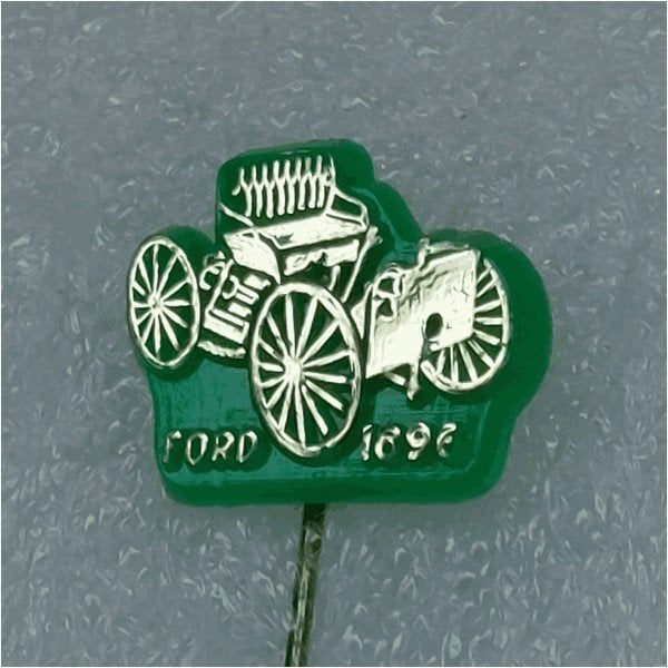 SP0898 Speldje Ford 1896 goud, Verzamelen, Ophalen of Verzenden, Gebruikt, Overige onderwerpen