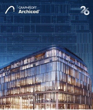 Graphisoft Archicad 26 - Architectuur Software, Computers en Software, Ontwerp- en Bewerkingssoftware, Ophalen of Verzenden, Nieuw