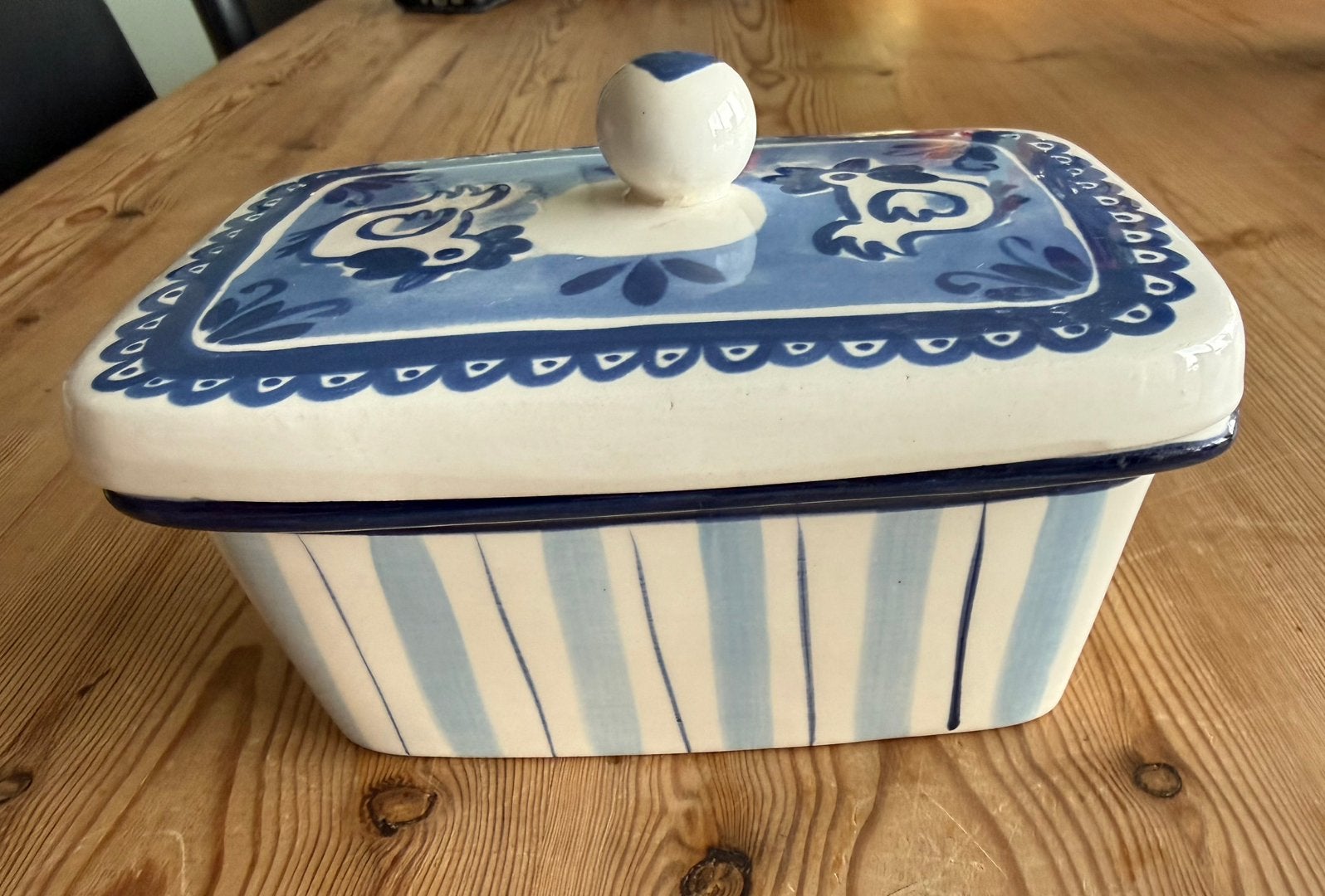 Delft blond botervloot, Ophalen