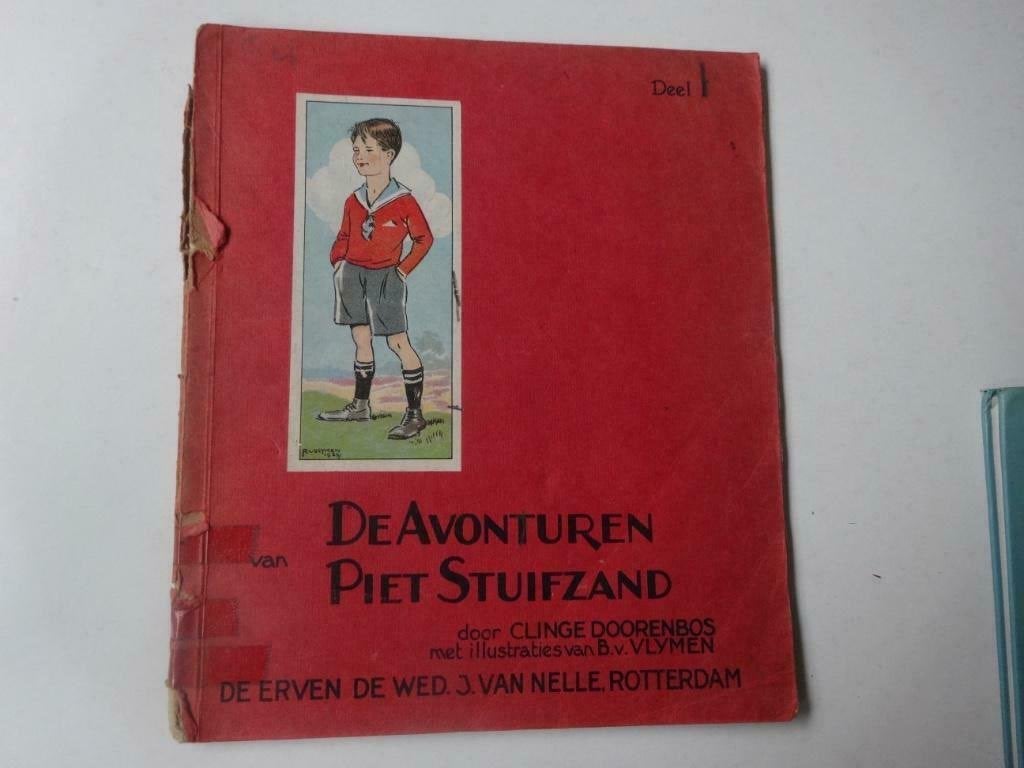 van Nelle boek De Avonturen van Piet Stuifzand., Ophalen of Verzenden, Gelezen, Clinge Doorenbosch, Plaatjesalbum