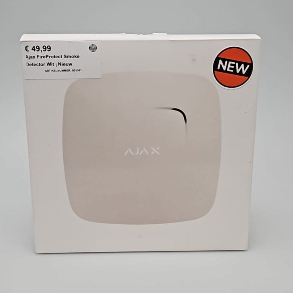 Ajax FireProtect Smoke Detector Wit | Nieuw, Huis en Inrichting, Flex Ltd., Nieuw, https://flex.com/contact-us, Nobelstraat 10, 5807 GA Oostrum LB, Limburg, Nederland