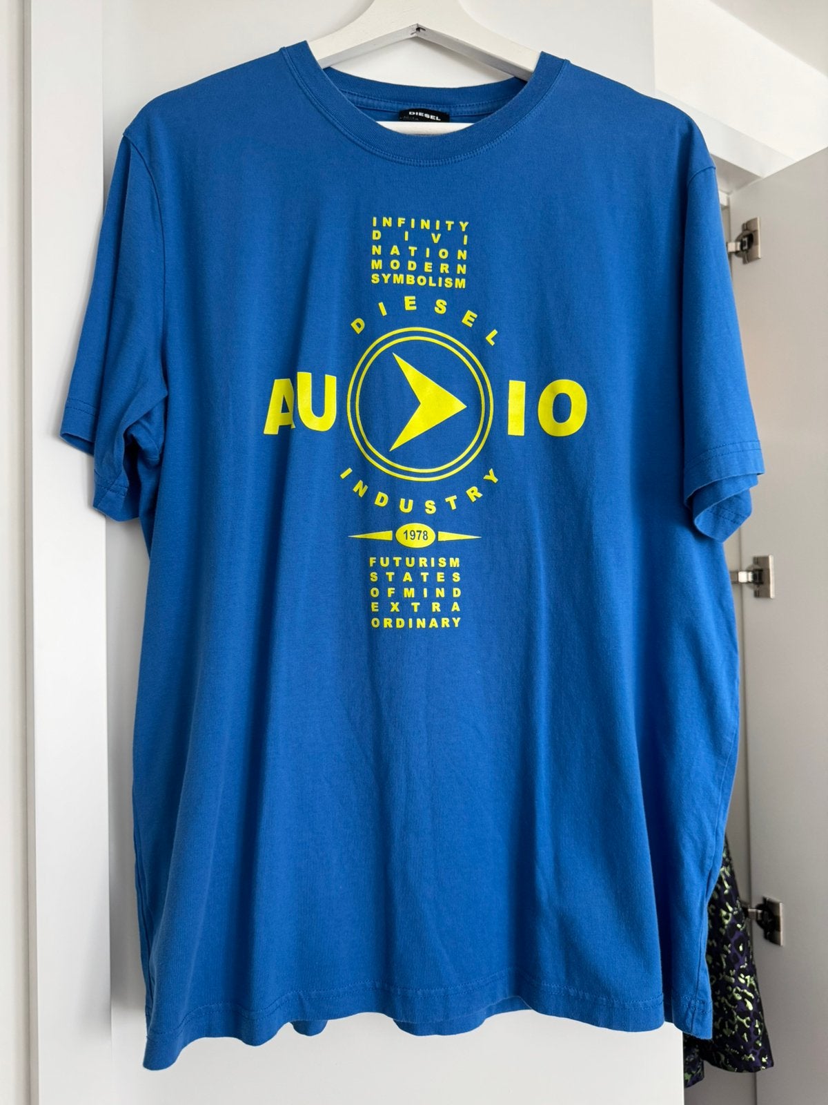 T shirts van Diesel maat XL, Kleding | Heren, T-shirts, Ophalen of Verzenden, Gedragen, Maat 56/58 (XL), Blauw
