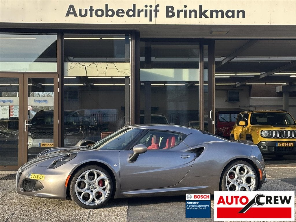 Alfa Romeo 4C 1.750TBI 240pk TCT, Auto's, Alfa Romeo, 15 km/l, 4 cilinders, Zilver of Grijs, 1742 cc