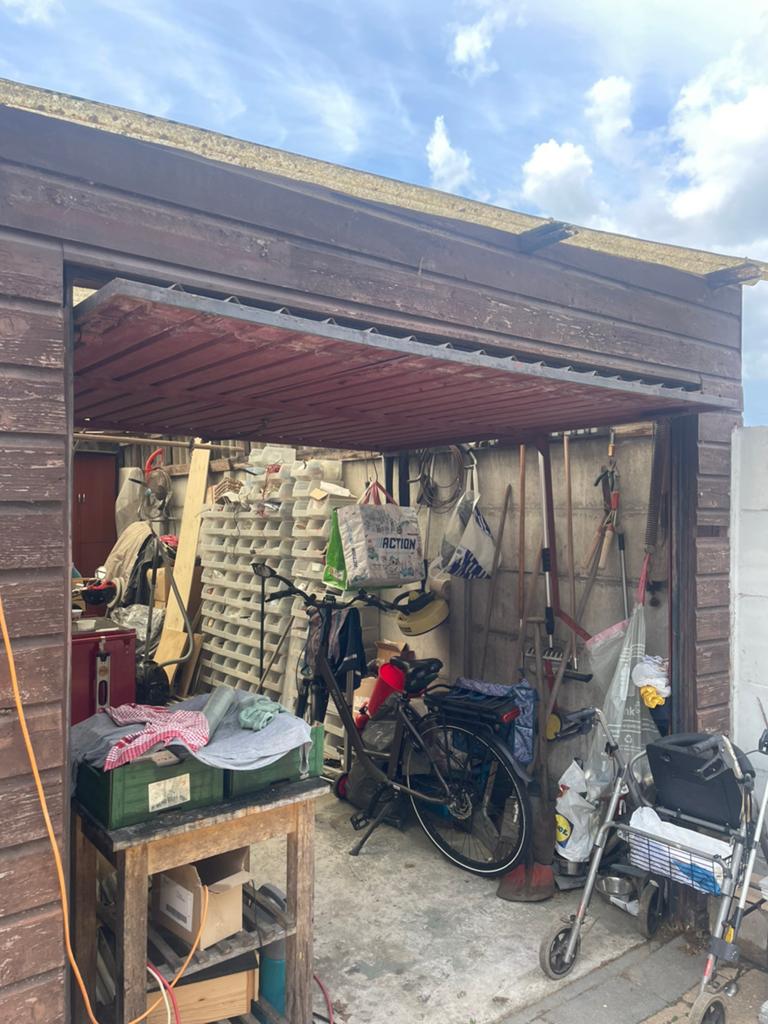 Garage kanteldeur opknapper, Ophalen, Gebruikt, Garagedeur, 120 cm of meer