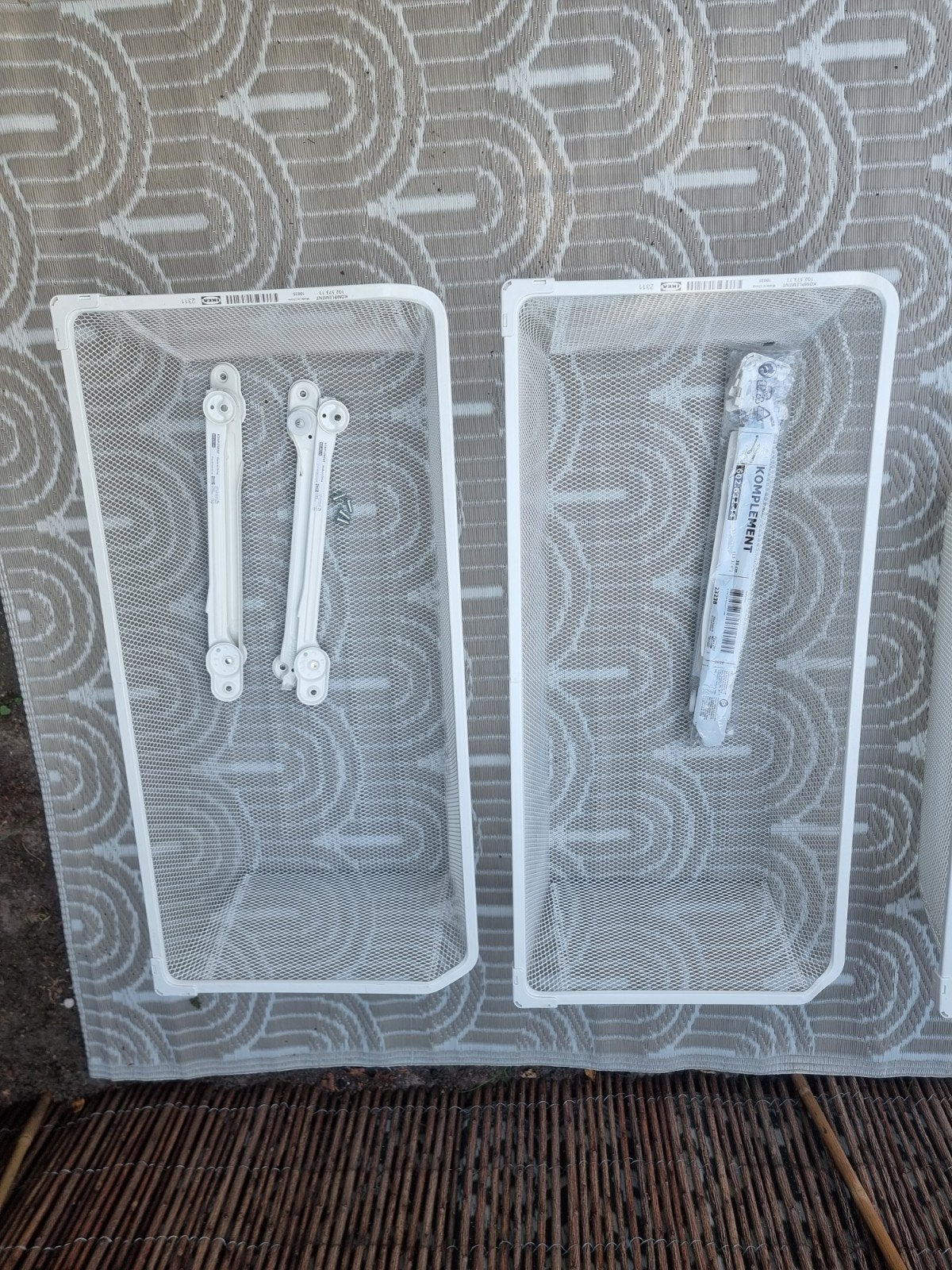 IKEA PAX fijndraadmanden 75 x 35 incl rails, Ophalen, Zo goed als nieuw