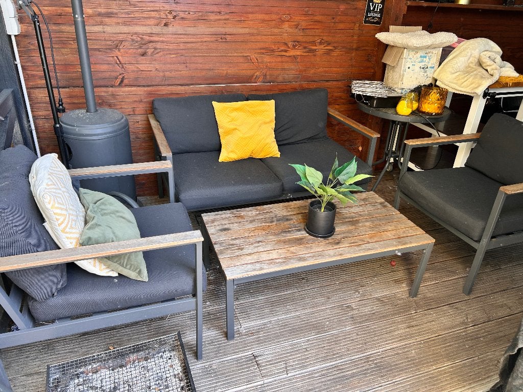 Tuin set lounge set loungeset tuinset., Tuin en Terras, Tuinsets en Loungesets, Ophalen, Overige materialen, Gebruikt, Loungeset