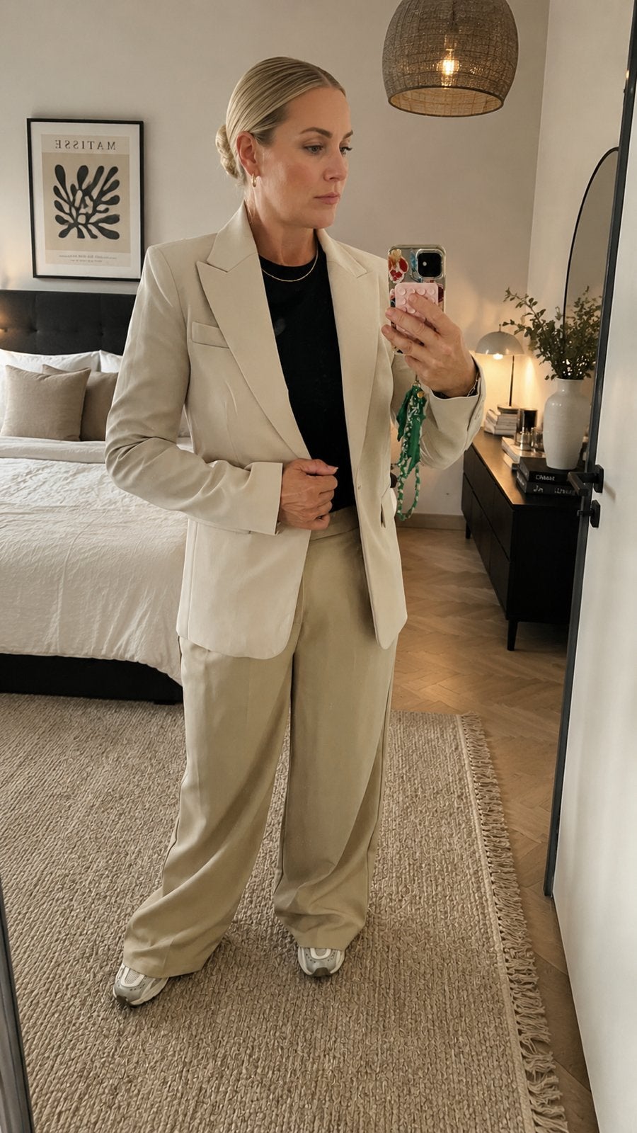 Mango Beige Blazer - Nieuw maat S, Beige, Nieuw, Ophalen of Verzenden, Jasje
