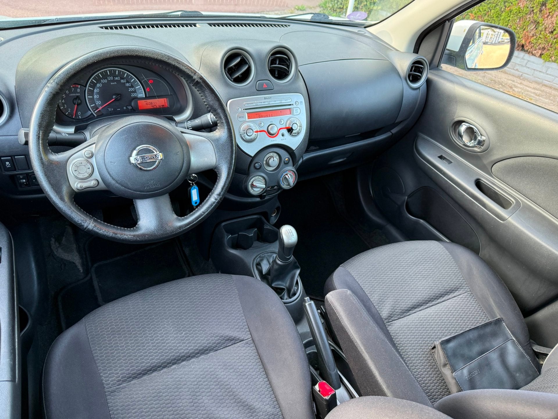 Nissan Micra 1.2 DIG-S 5-DRS Acenta AIRCO BLUETOOTH NAP, Auto's, Voorwielaandrijving, Euro 5, Stof, 1198 cc