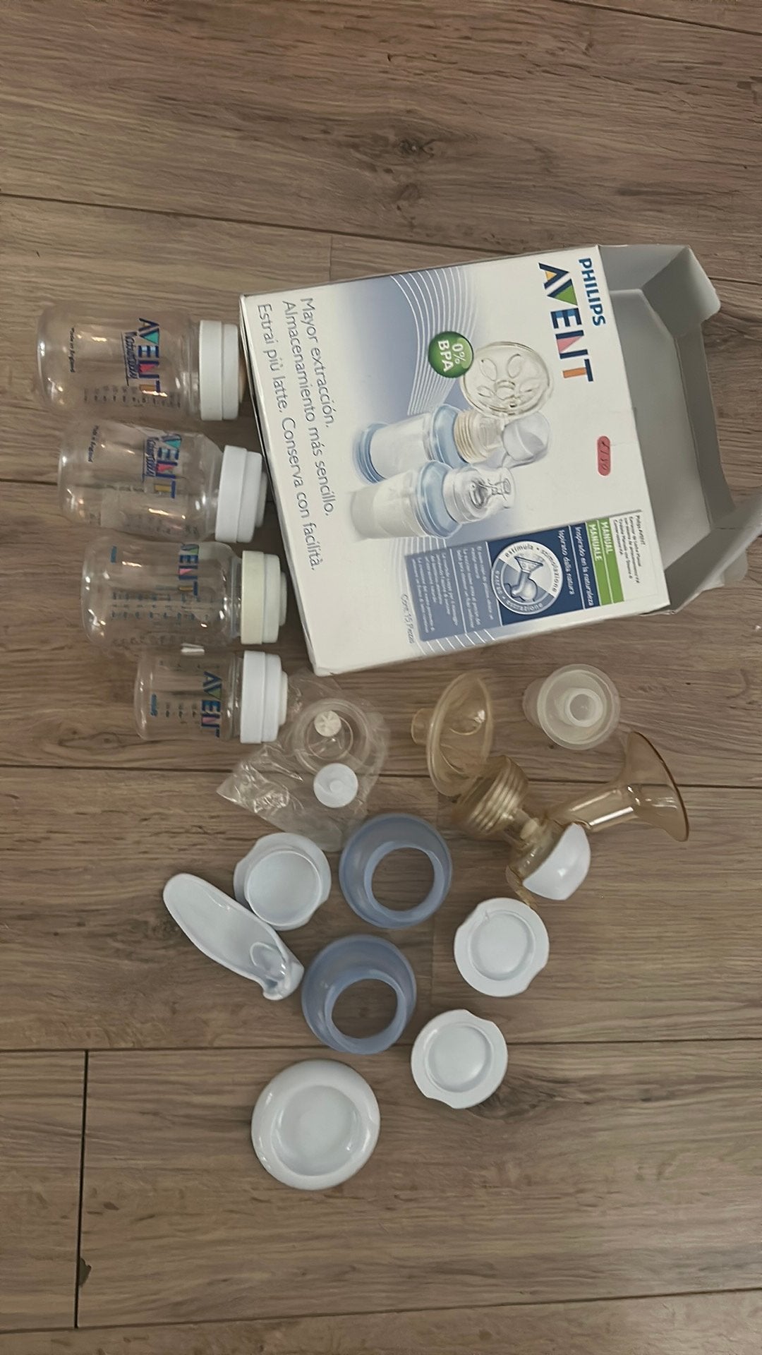 Handkolf avent met flesjes, Ophalen of Verzenden, Overige typen