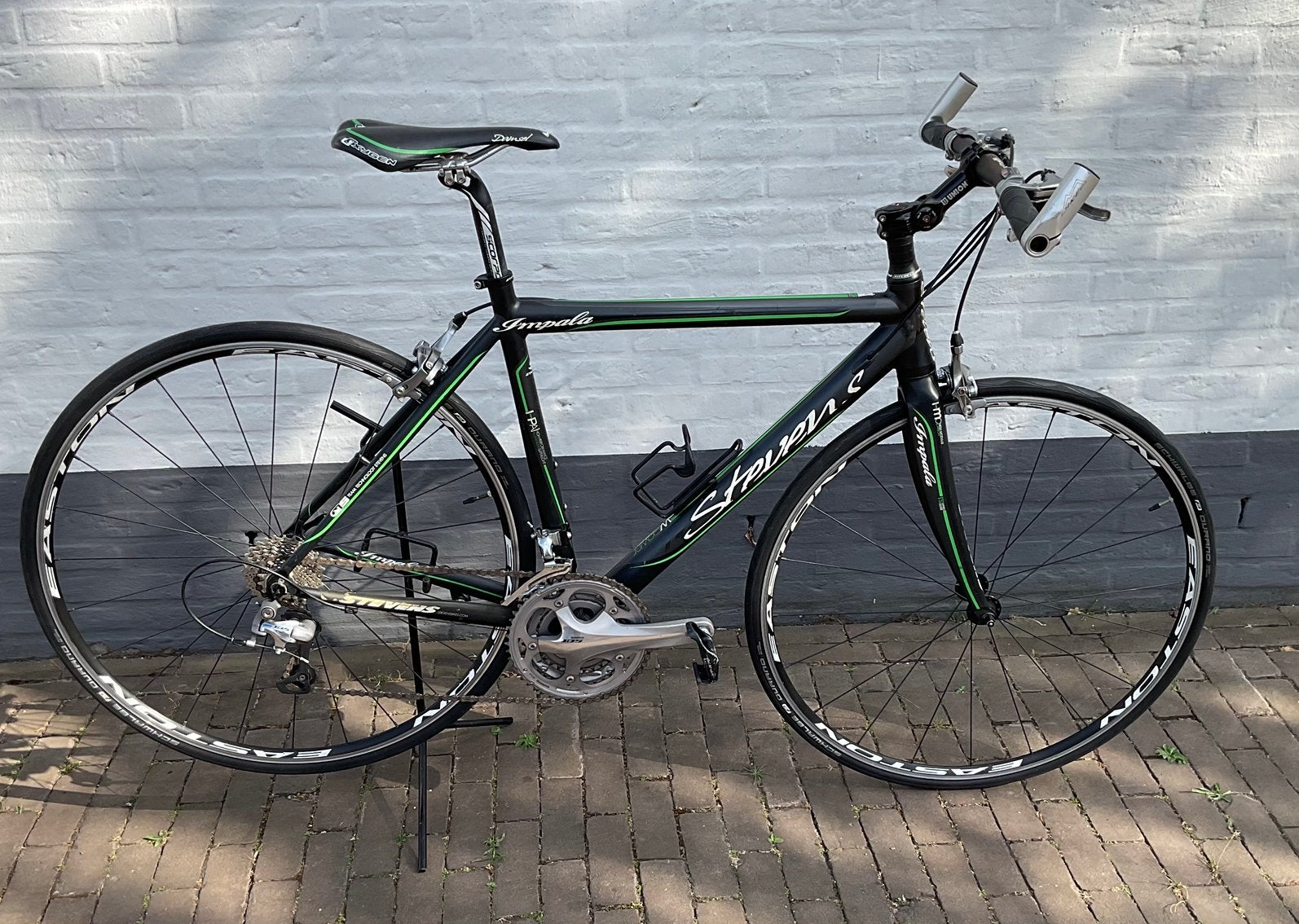 Mooie racefiets STEVENS impala ook geschikt voor dames, 28 inch, Velgrem, Aluminium, 49 tot 53 cm
