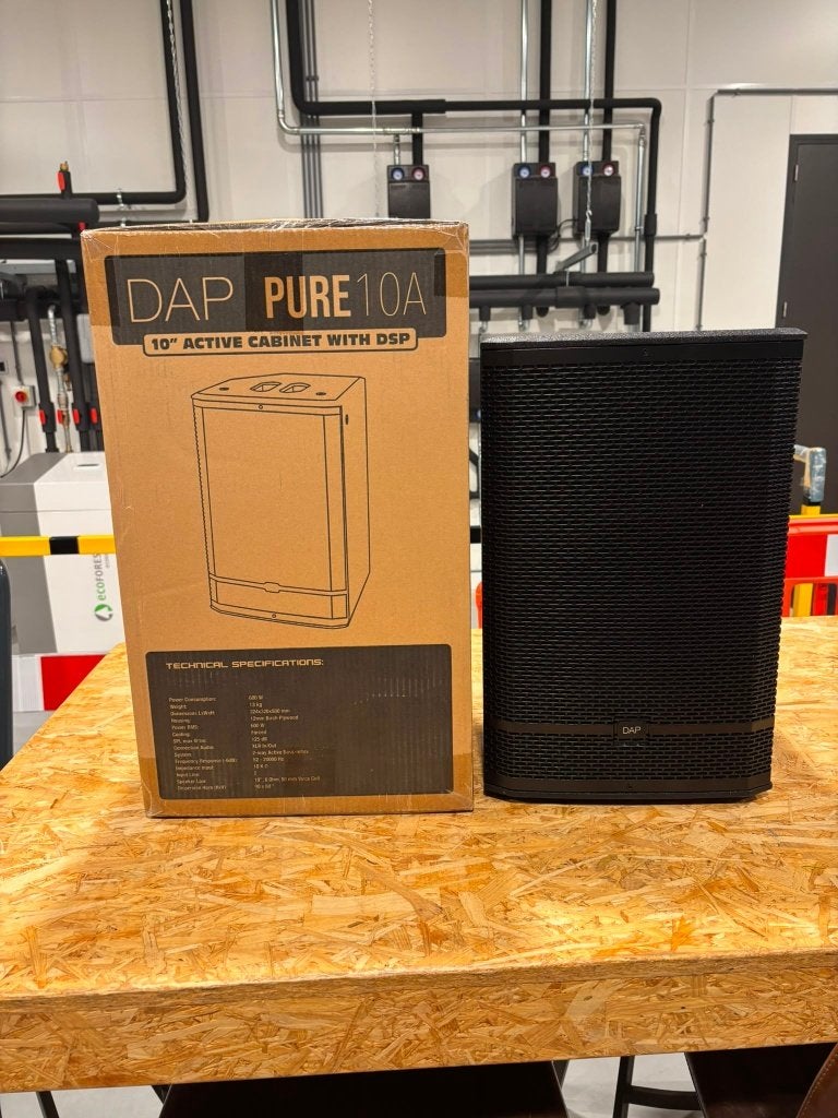 DAP PURE-10A (2 stuks), Studiomonitor, Nieuw, Ophalen, 150 watt of meer
