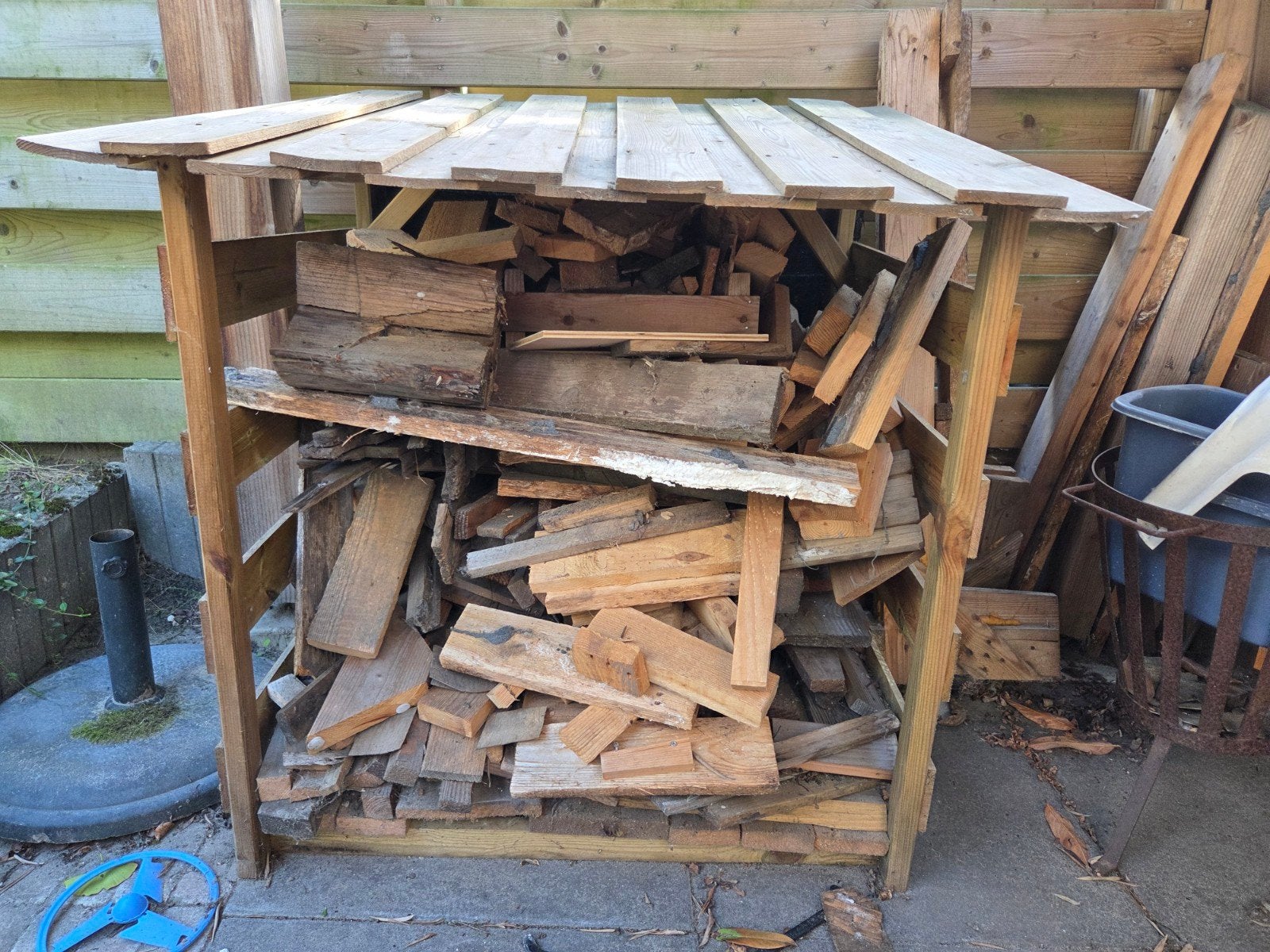 hout (buiten) haard, Minder dan 3 m³, Ophalen