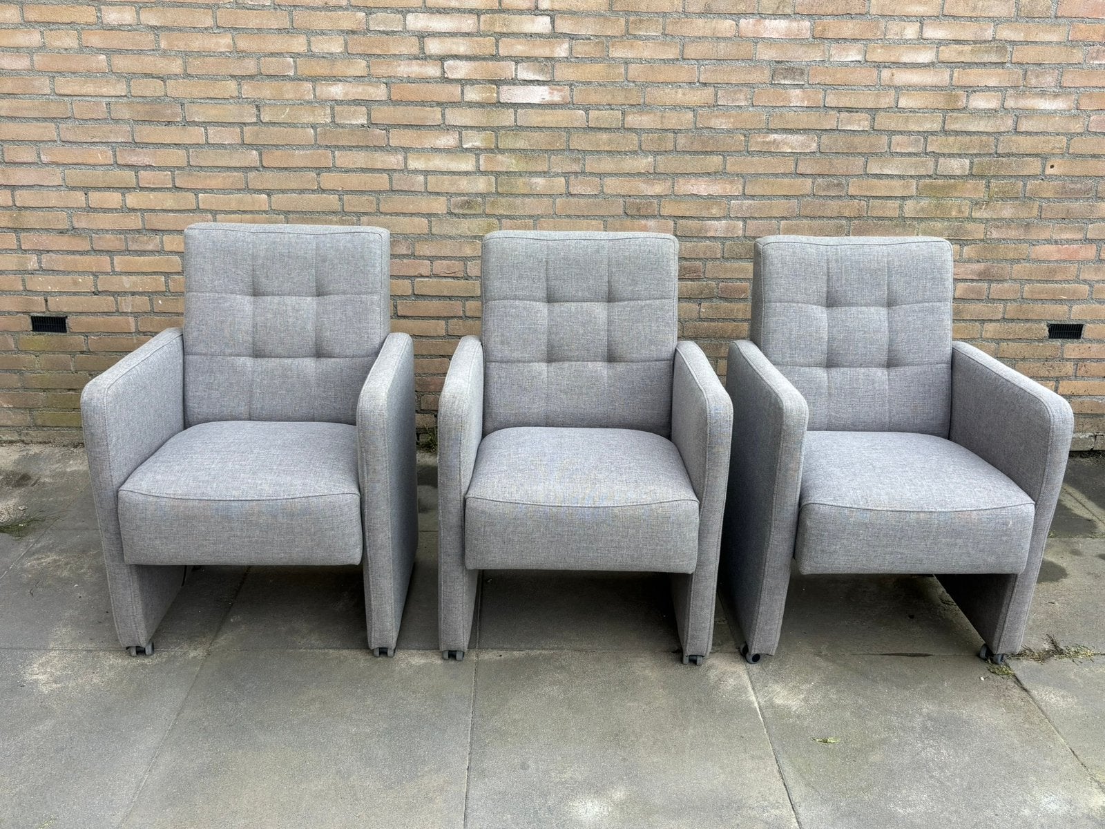 Gratis - 3 eetkamerstoelen, Huis en Inrichting, Stoelen, Ophalen, Zo goed als nieuw