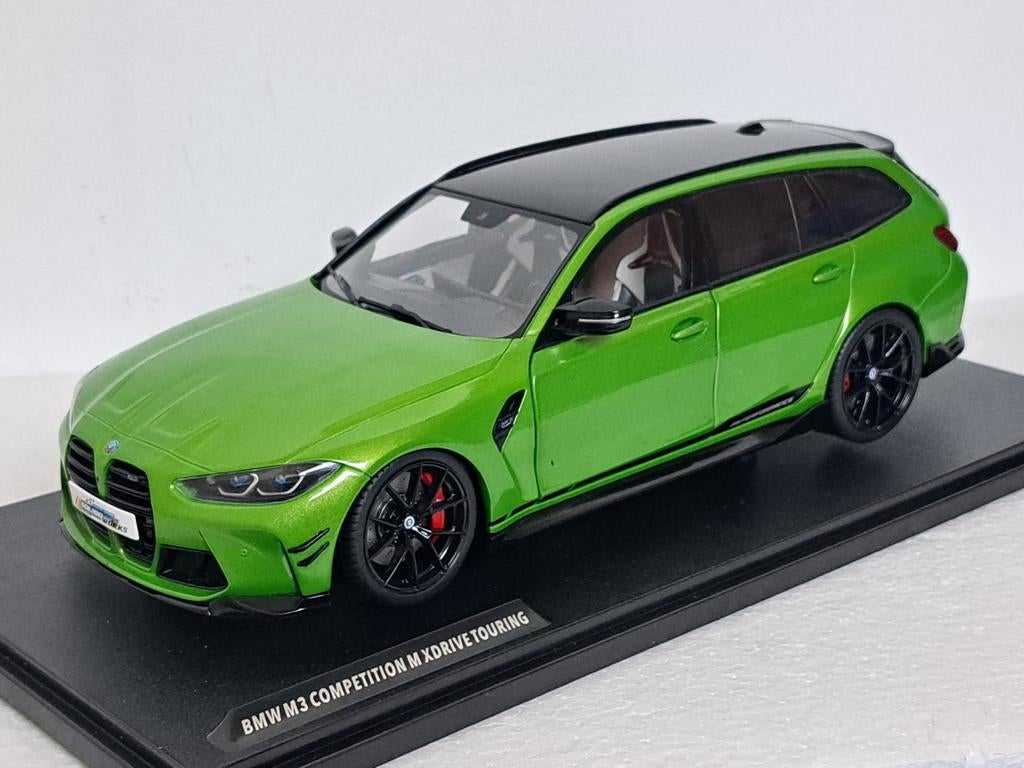 BMW M3 Competition XDrive Touring Green 1/18 Solido NIEUW, Ophalen of Verzenden, Nieuw, Auto, Solido