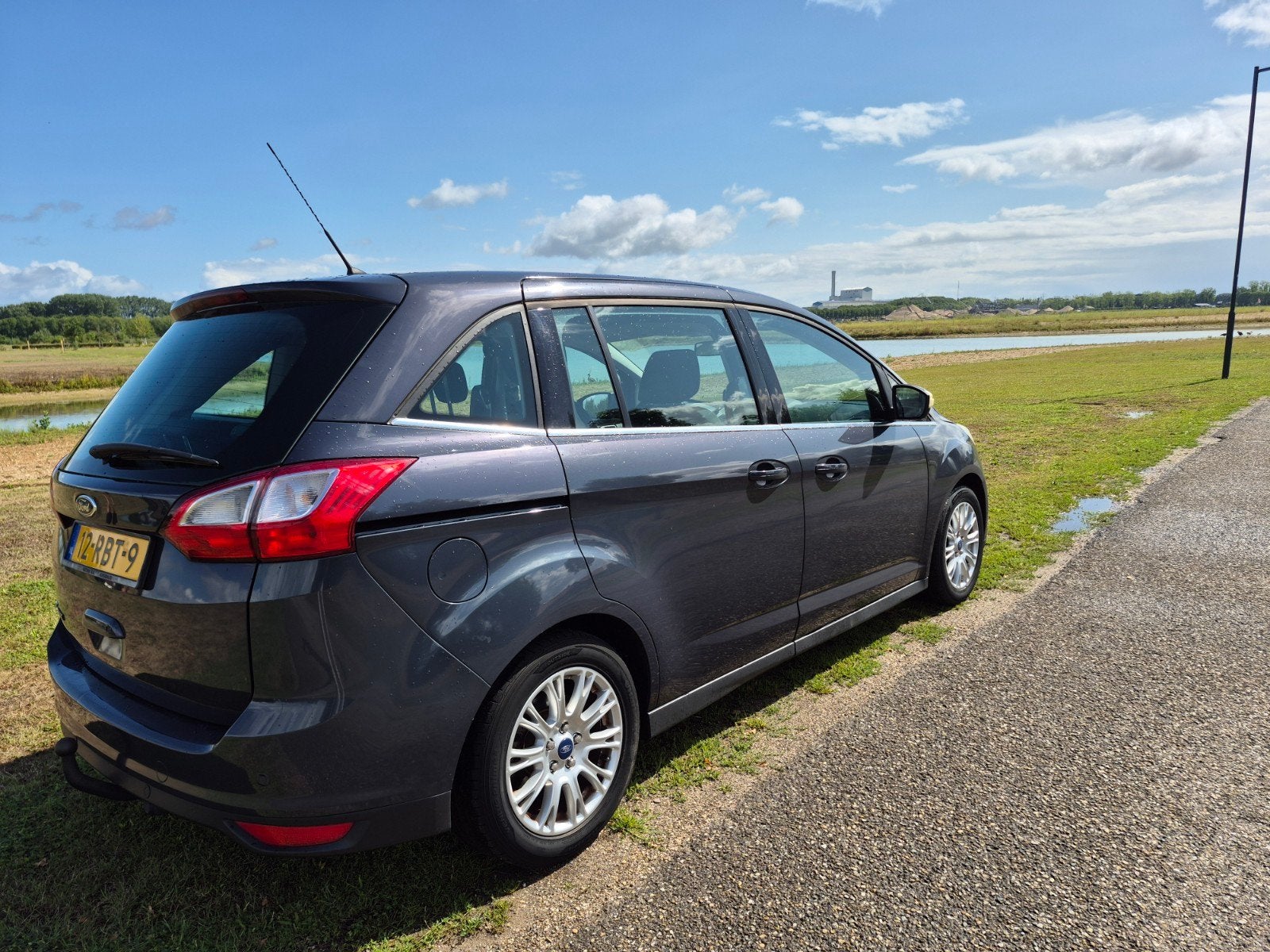 Ford Grand C-Max 1.6 Ti-vct 77KW 2011 Grijs, Voorwielaandrijving, 1596 cc, 750 kg, 4 cilinders