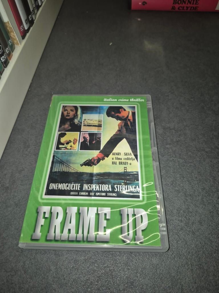 FRAME UP. ITALIAN CRIME. HENRY SILVA, Cd's en Dvd's, Dvd's | Horror, Vanaf 16 jaar, Ophalen of Verzenden, Zo goed als nieuw