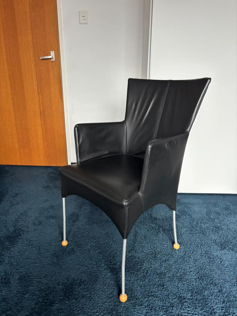 Montis - Chaplin chair, Ophalen, Gebruikt, Leer, Eén