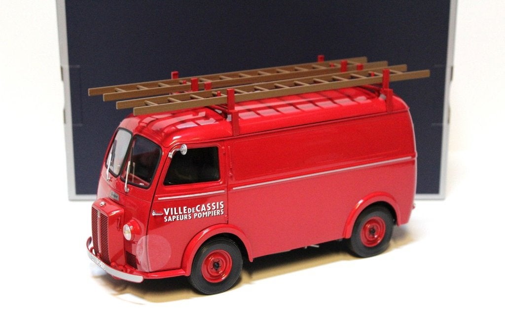 Peugeot D4a 1955 Brandweer Pompiers Norev 184707, Ophalen of Verzenden, Nieuw, Norev