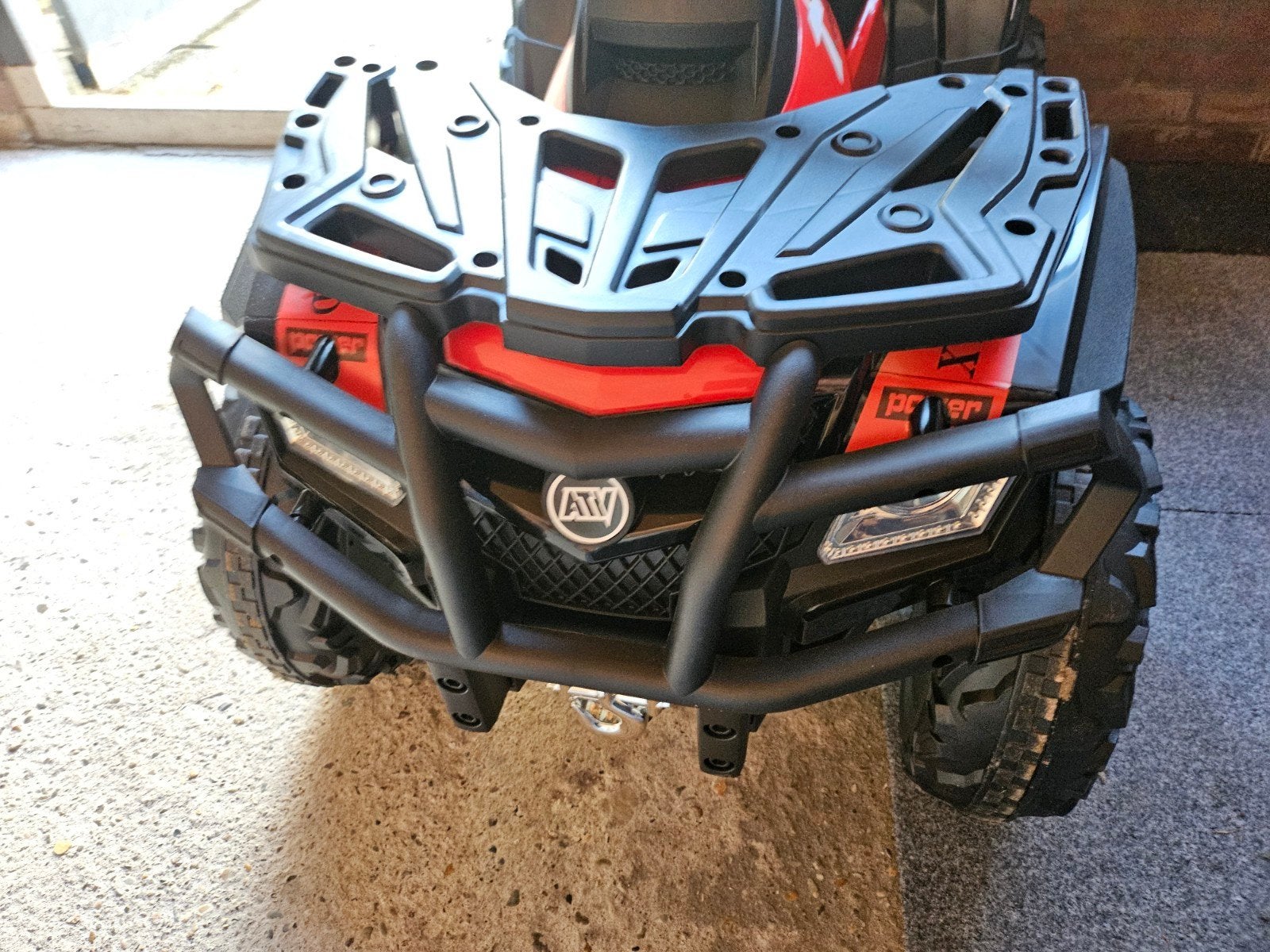 Nieuwe kinderquad - laadt niet op