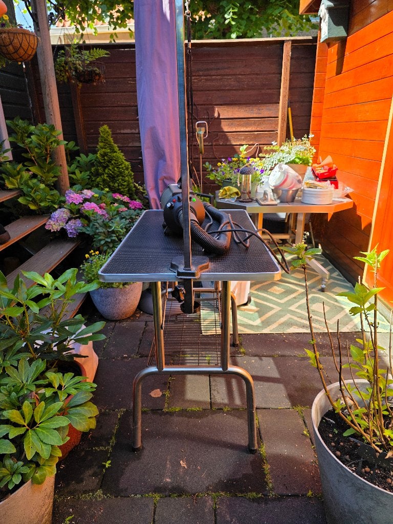 Trimtafel & waterblazer te koop, Dieren en Toebehoren, Ophalen, Zo goed als nieuw