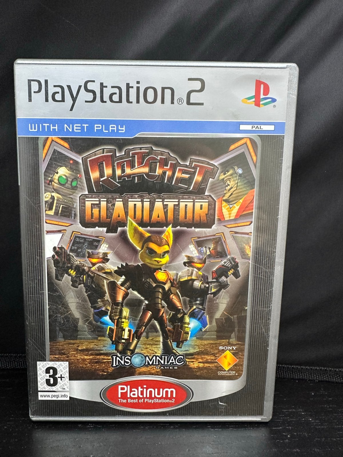 Ratchet Gladiator - PlayStation 2 (PS2) - Platinum, Avontuur en Actie, Gebruikt, Verzenden, 1 speler