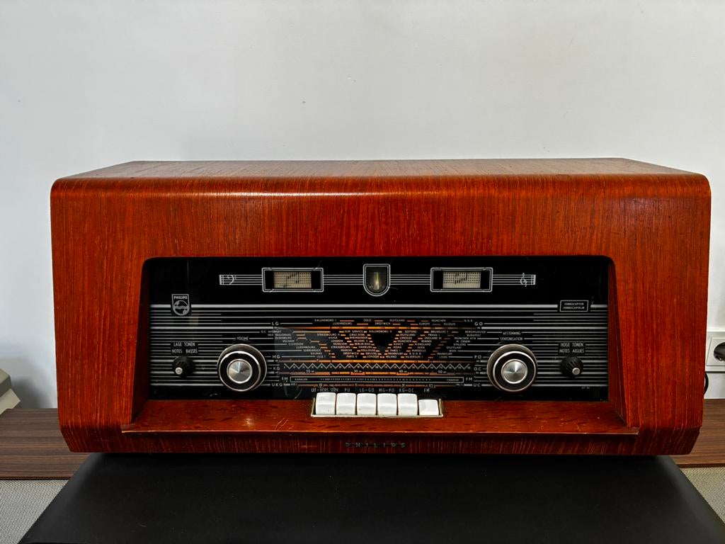 Philips radio B5X74A werkt prima, Ophalen, Gebruikt