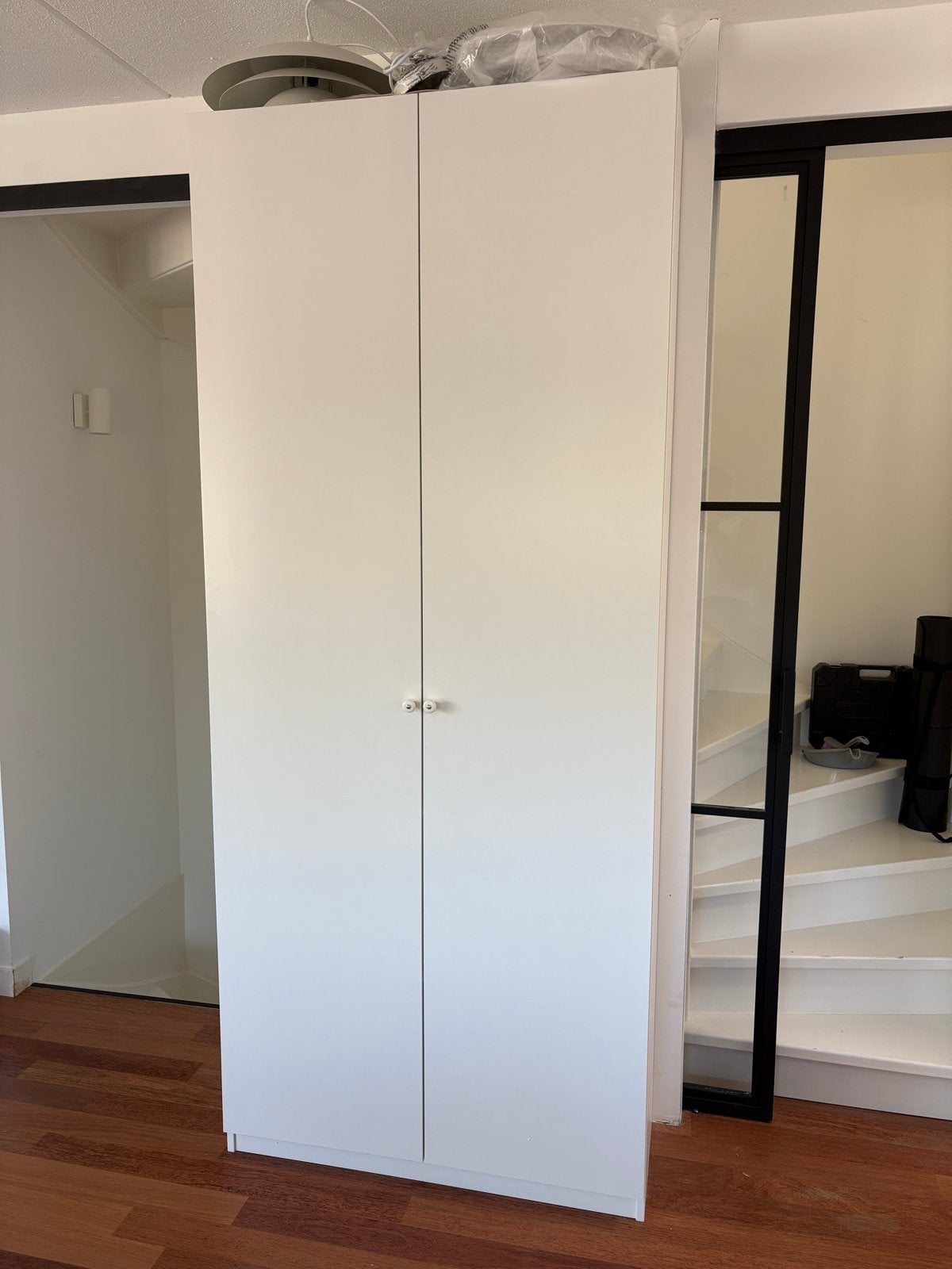 Witte PAX Kast met Planken / 100x35x236 cm, Ophalen, Nieuw