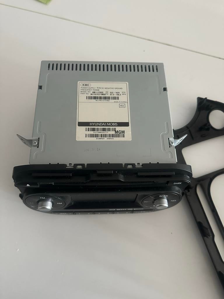 Kia Picanto radio 2012 - Origineel Hyundai Mobis, Ophalen of Verzenden, Gebruikt