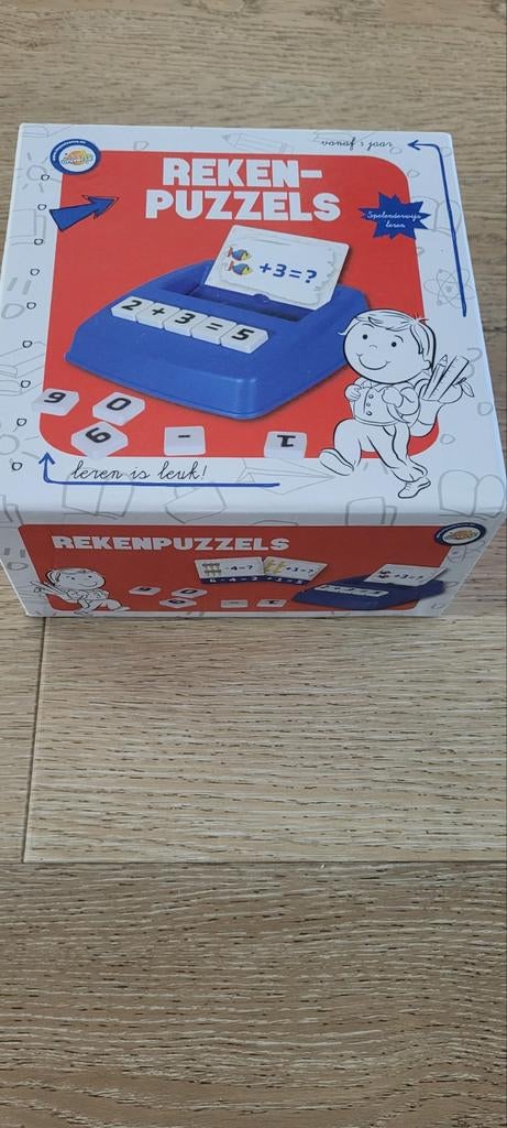 Rekenpuzzels - Educatief Spel voor Kinderen, Ophalen of Verzenden, Zo goed als nieuw, Puzzelen