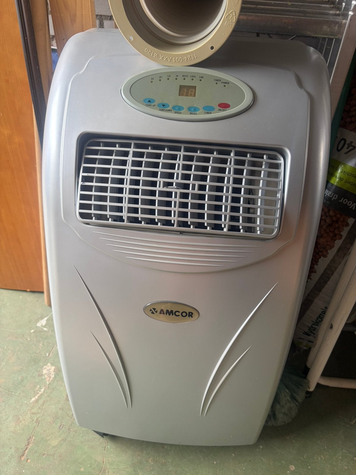 Mobiele airco Amcor, Ophalen, Gebruikt, Minder dan 60 m³, 3 snelheden of meer