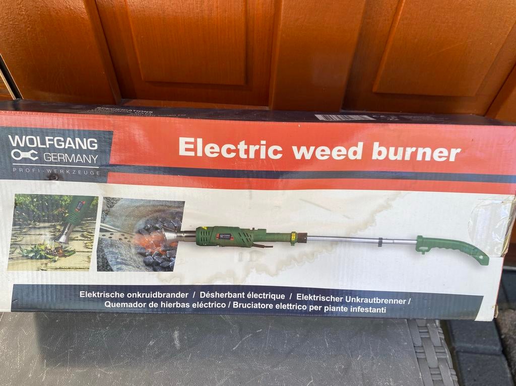 Electrische tuinbrander, Ophalen of Verzenden, Zo goed als nieuw