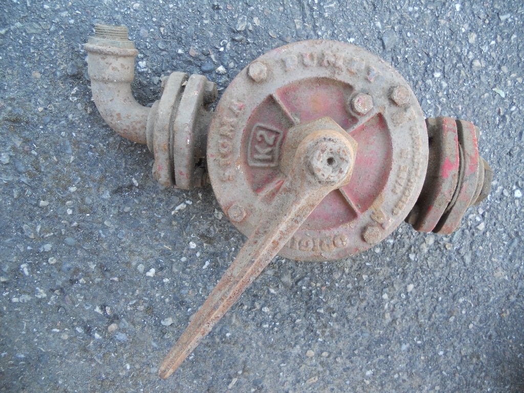 Sigma Pumpy handpomp, Ophalen