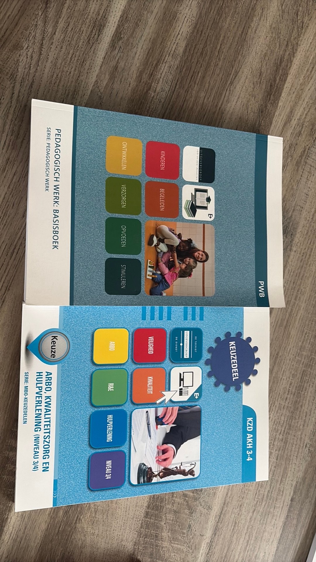 Set: pedagogisch werk basisboek en keuzedeel, Boeken, Ophalen of Verzenden, Zo goed als nieuw, Overige niveaus