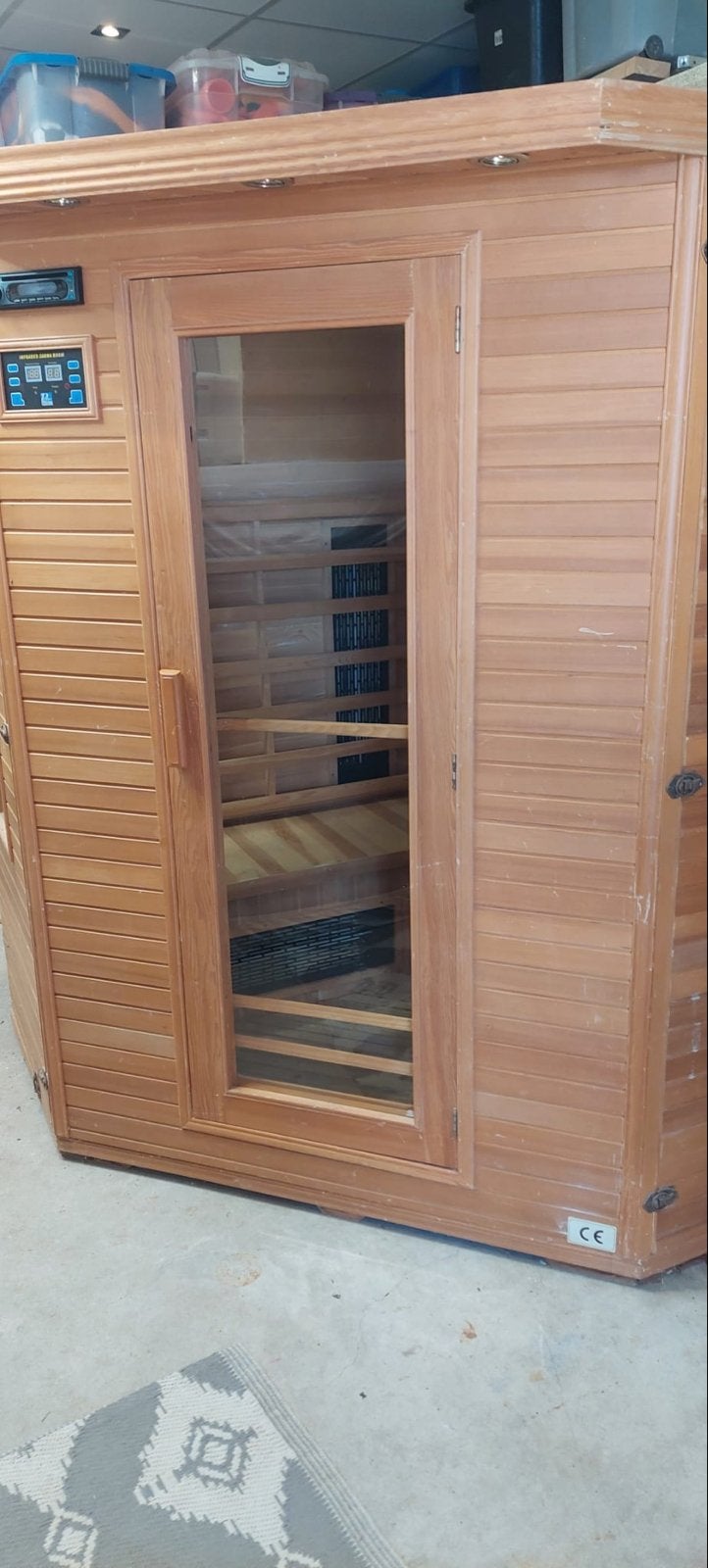 Hoek infrarood sauna, Ophalen, Gebruikt
