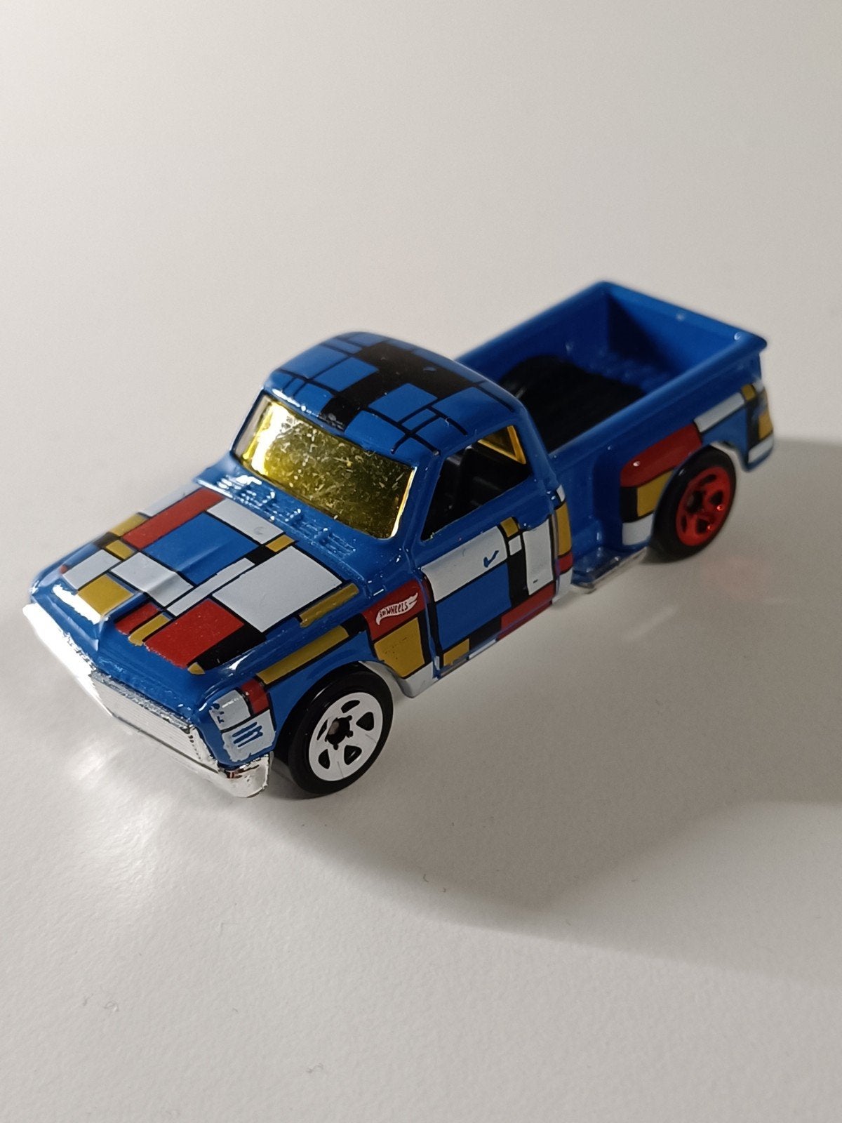 Hot Wheels '67 Chevy  - Mondriaan Stijl, Ophalen of Verzenden