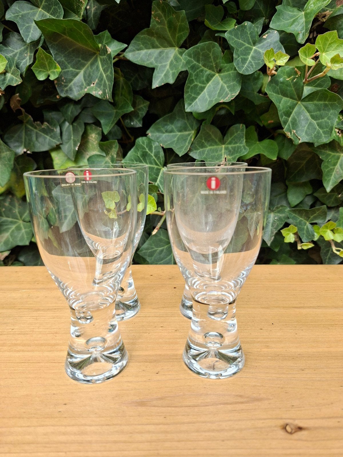 Set van Iittala Ultima Thule bierglazen, Ophalen