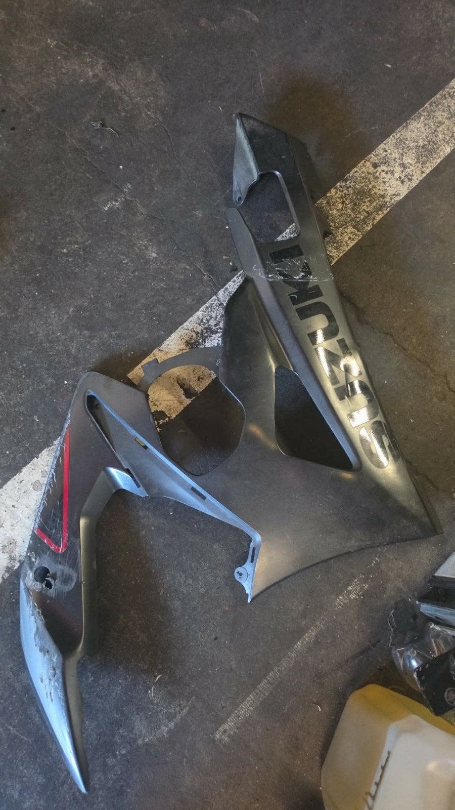 Suzuki GSXR1000 Zijkuip met schade, Ophalen of Verzenden